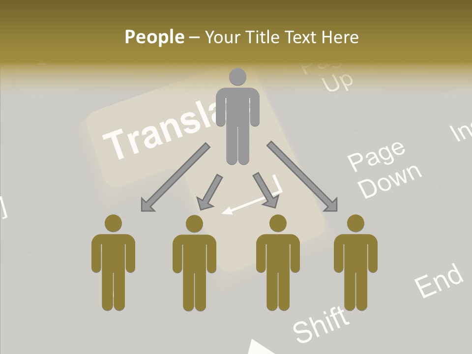 Background Elder Close Up PowerPoint Template