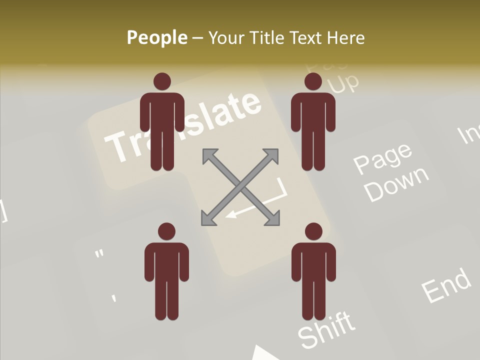 Background Elder Close Up PowerPoint Template