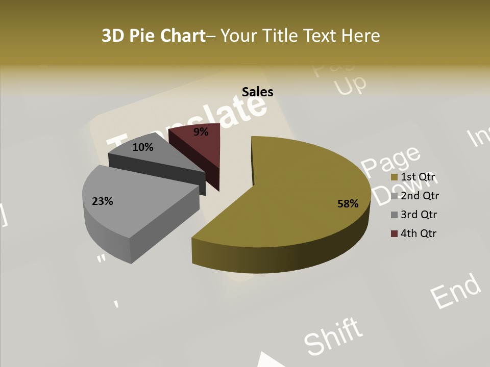 Background Elder Close Up PowerPoint Template