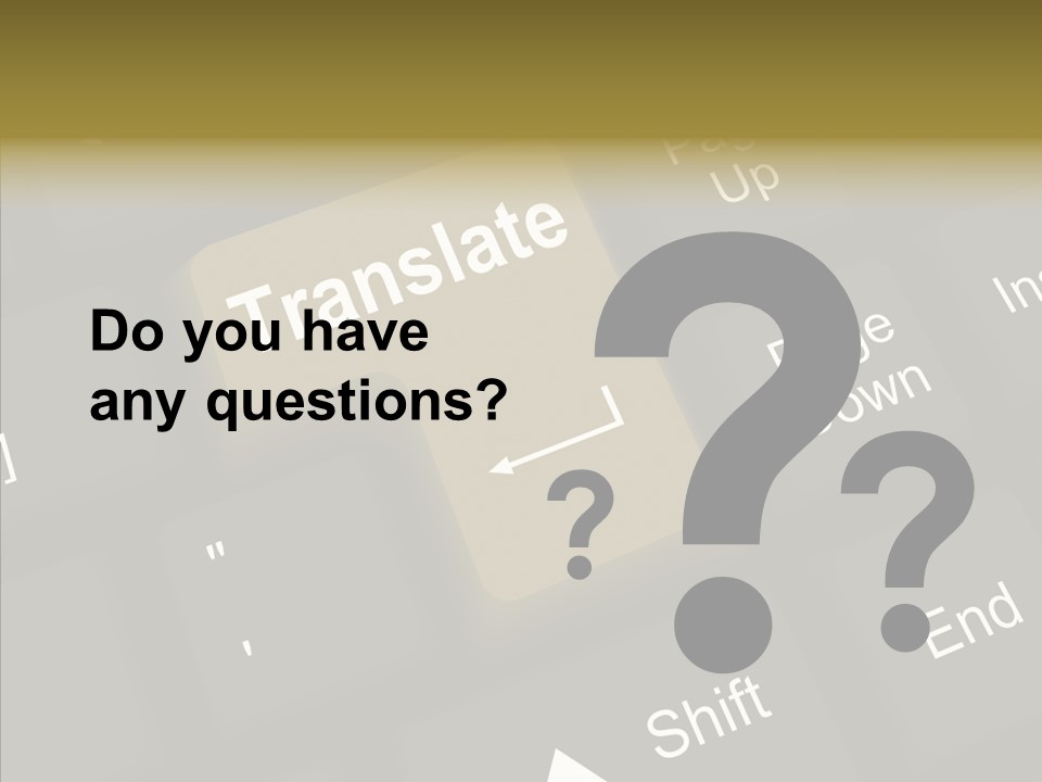 Background Elder Close Up PowerPoint Template