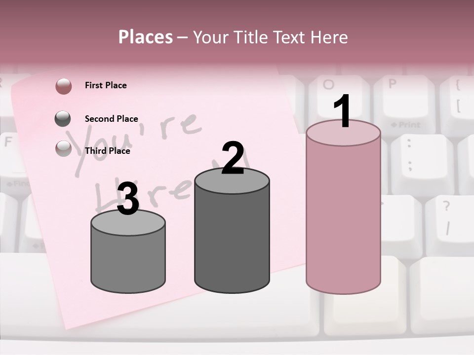 Assistance Hand Finger PowerPoint Template