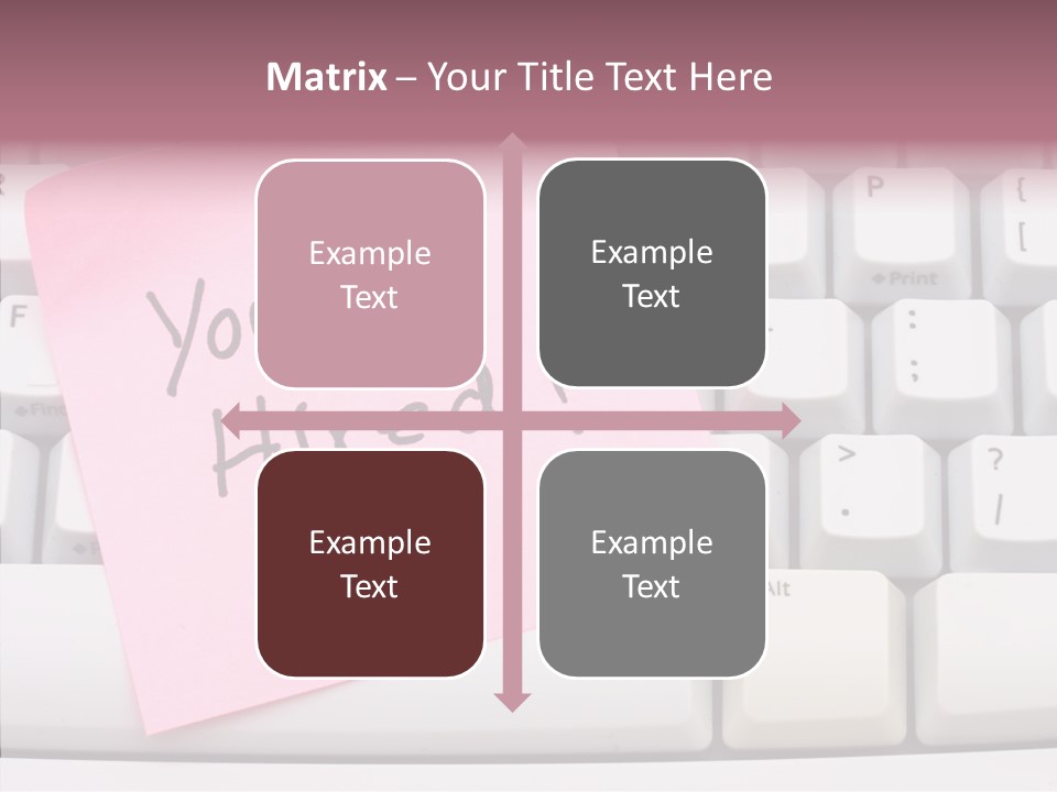 Assistance Hand Finger PowerPoint Template