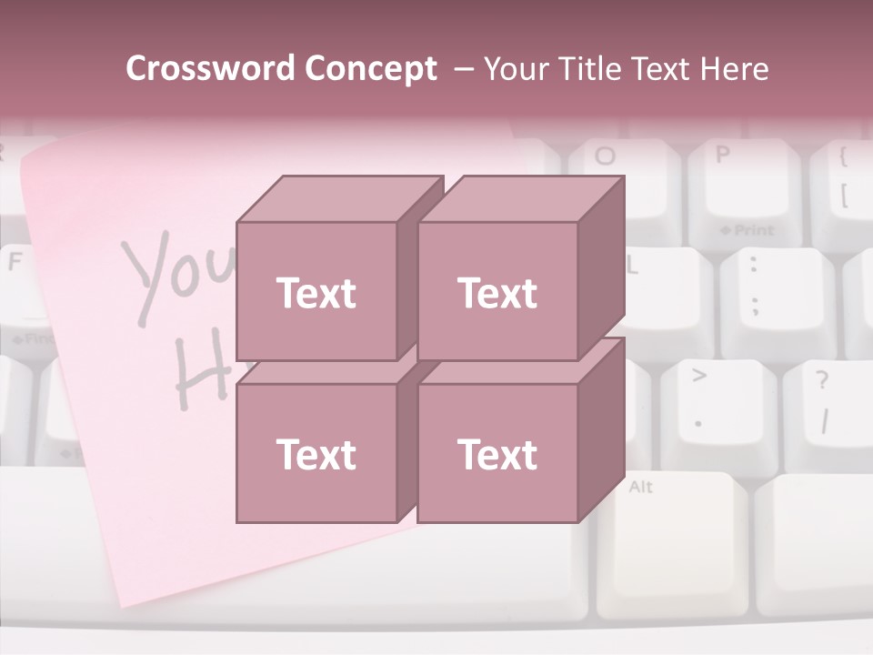 Assistance Hand Finger PowerPoint Template