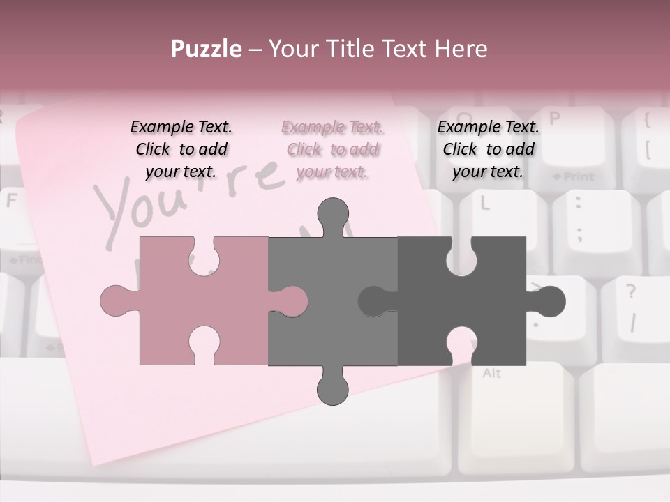Assistance Hand Finger PowerPoint Template