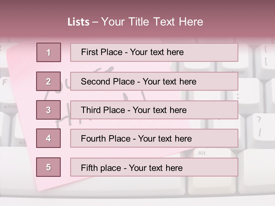 Assistance Hand Finger PowerPoint Template