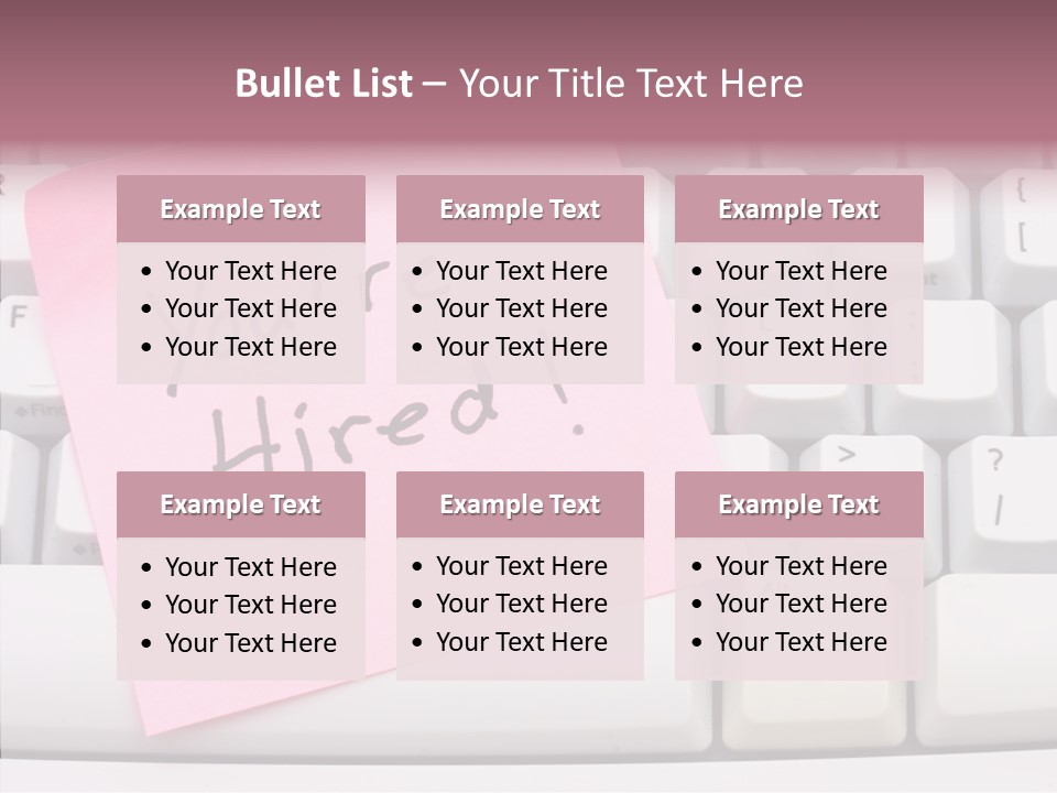Assistance Hand Finger PowerPoint Template