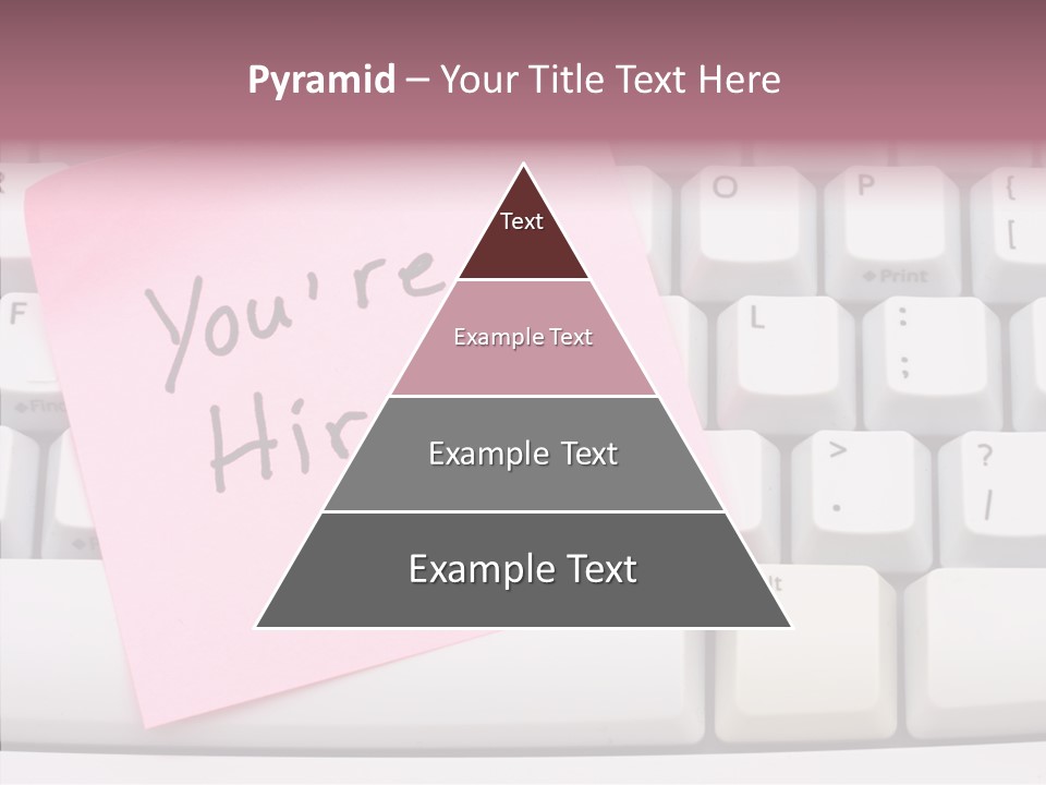 Assistance Hand Finger PowerPoint Template
