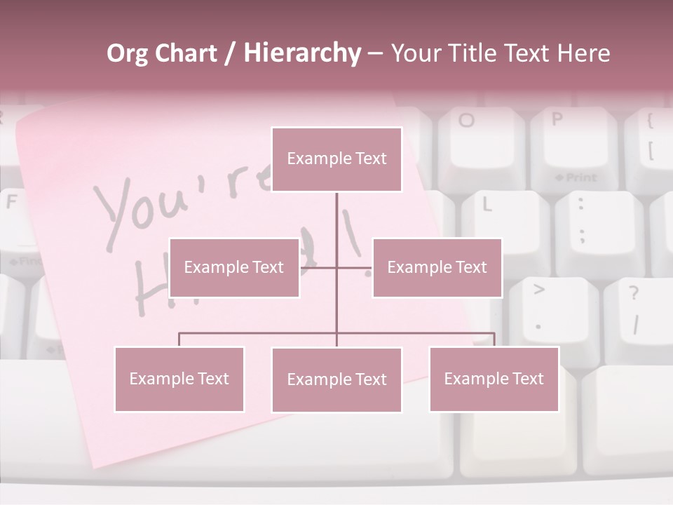Assistance Hand Finger PowerPoint Template