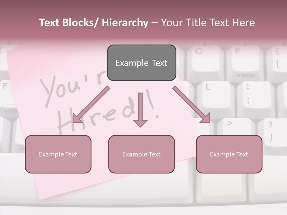 Assistance Hand Finger PowerPoint Template