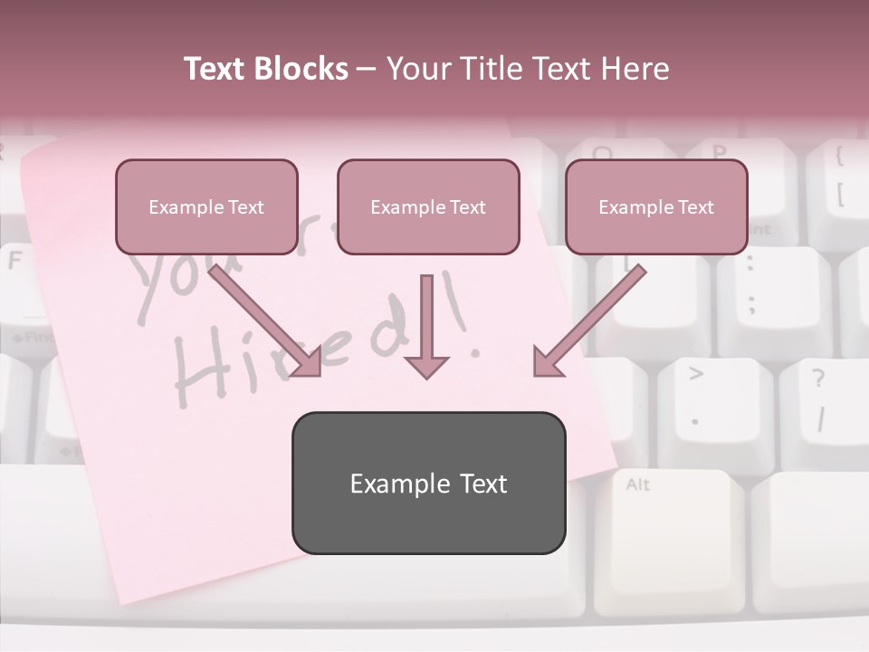 Assistance Hand Finger PowerPoint Template