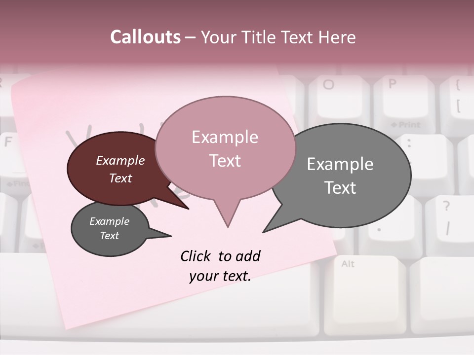 Assistance Hand Finger PowerPoint Template