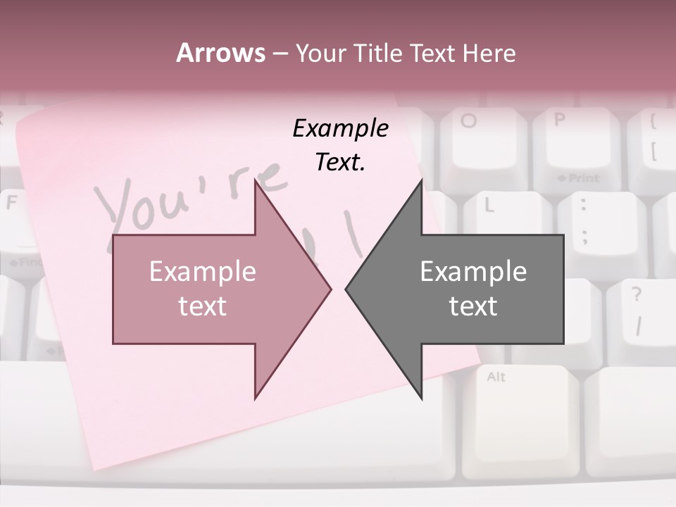 Assistance Hand Finger PowerPoint Template