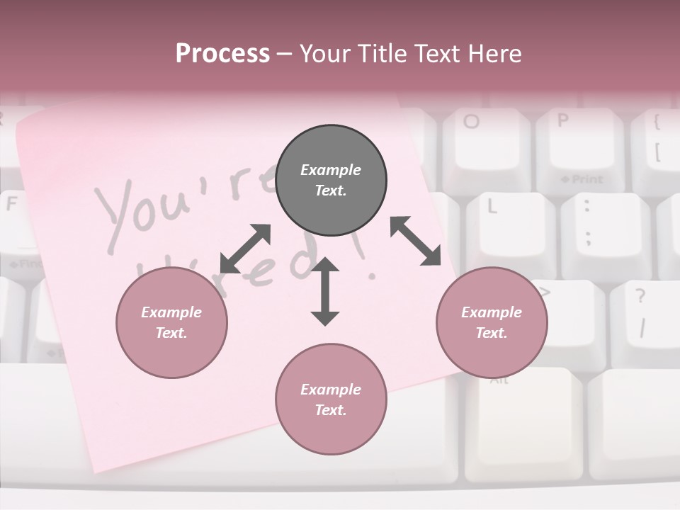 Assistance Hand Finger PowerPoint Template
