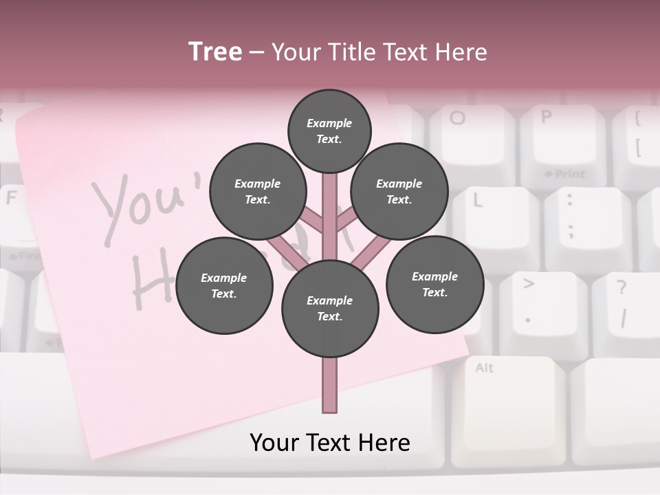 Assistance Hand Finger PowerPoint Template