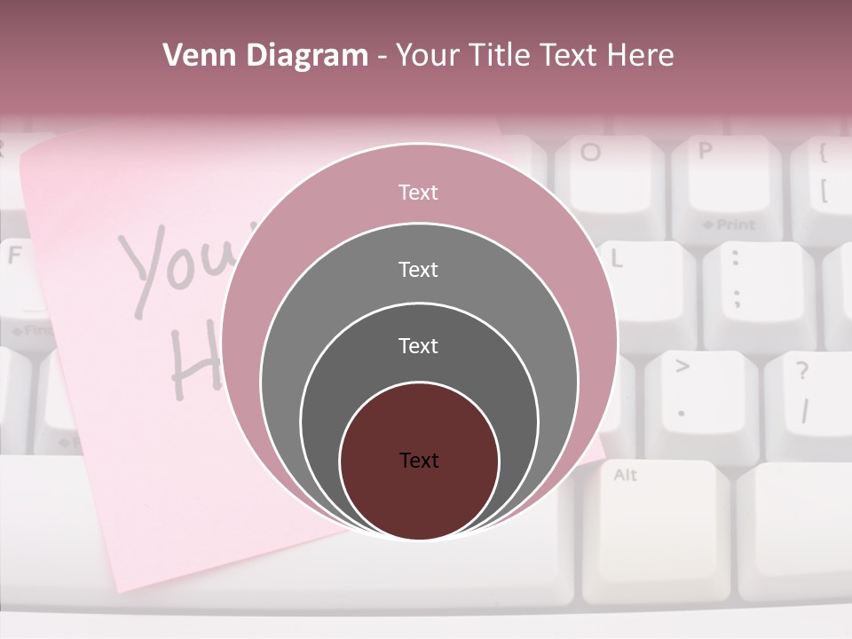 Assistance Hand Finger PowerPoint Template