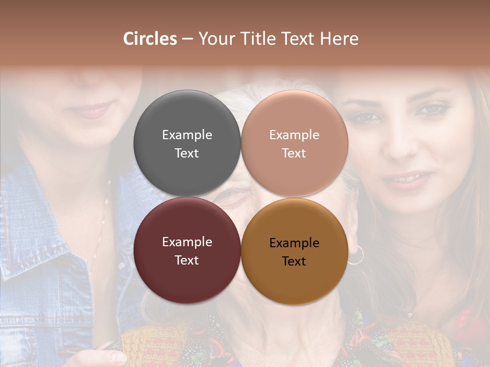 Helping Hand Background Hold PowerPoint Template