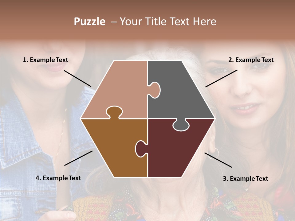 Helping Hand Background Hold PowerPoint Template