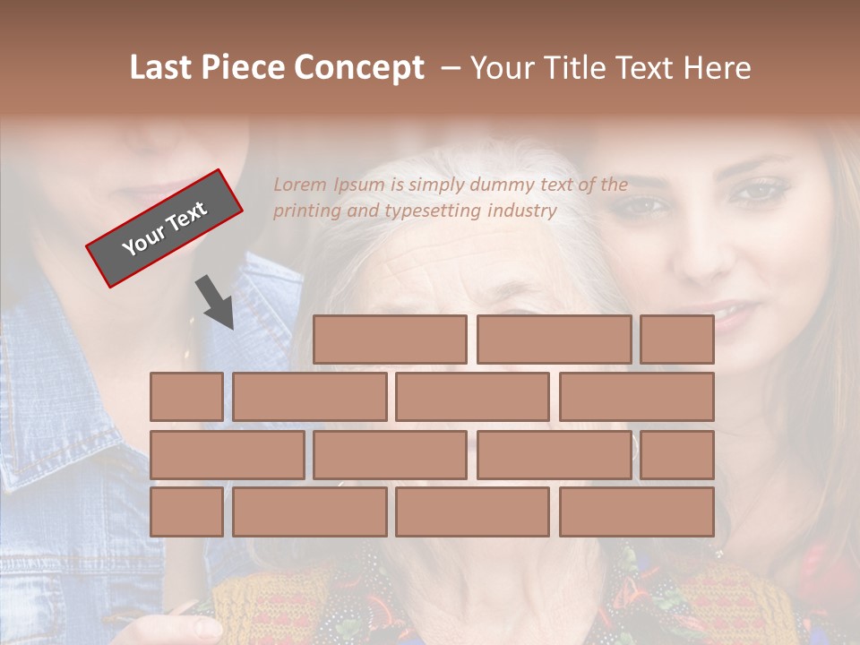 Helping Hand Background Hold PowerPoint Template