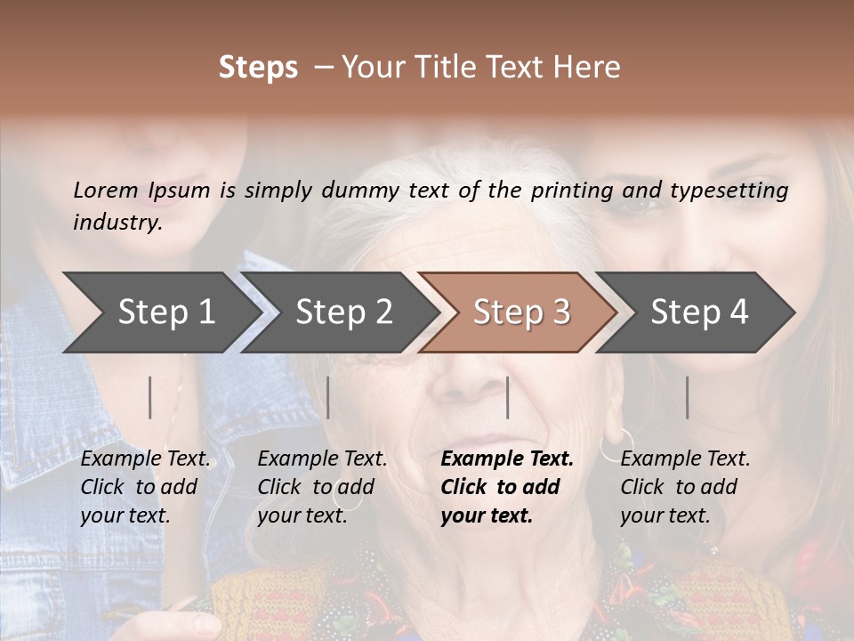 Helping Hand Background Hold PowerPoint Template