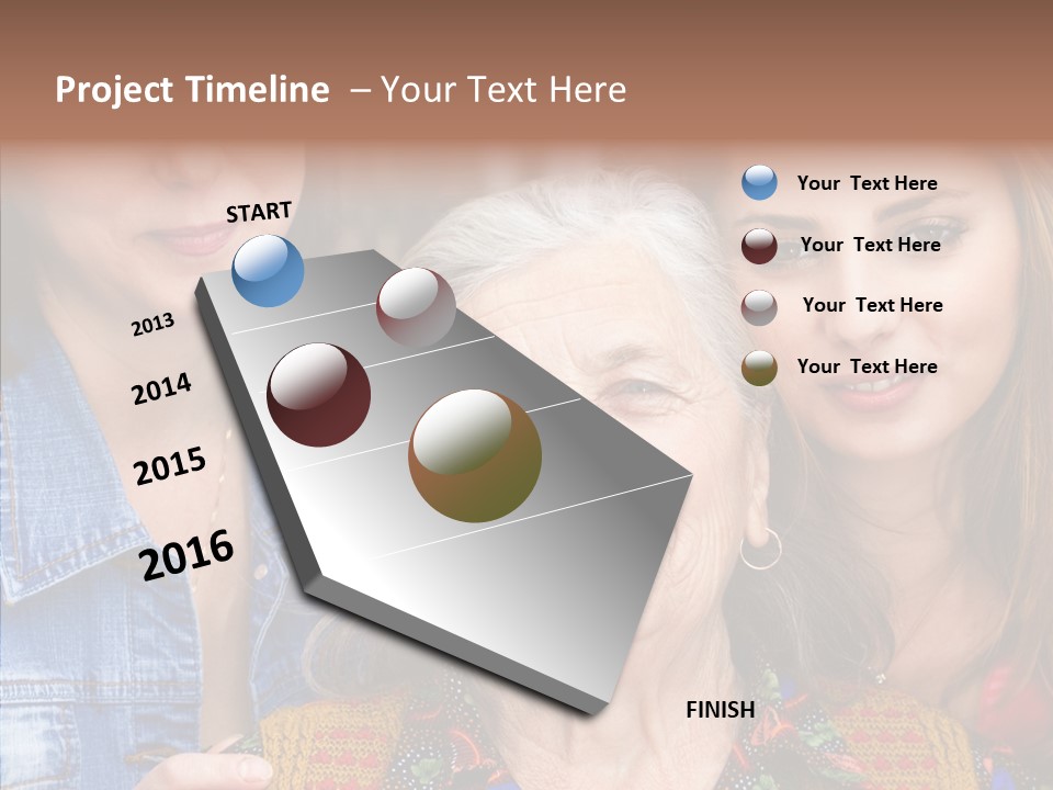Helping Hand Background Hold PowerPoint Template