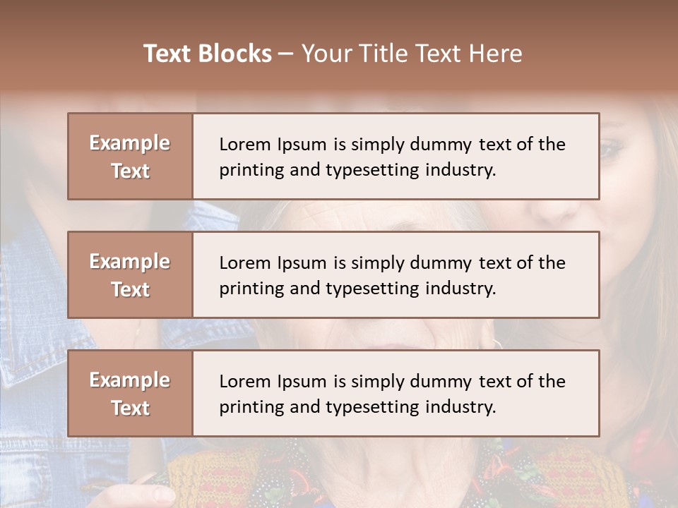 Helping Hand Background Hold PowerPoint Template