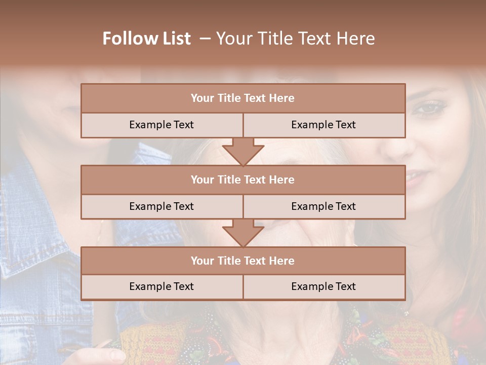 Helping Hand Background Hold PowerPoint Template