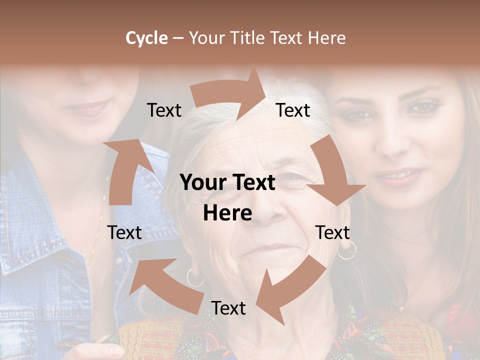Helping Hand Background Hold PowerPoint Template