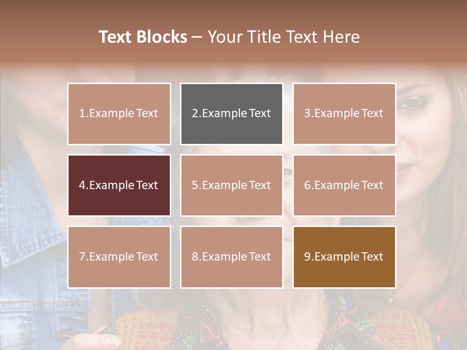 Helping Hand Background Hold PowerPoint Template