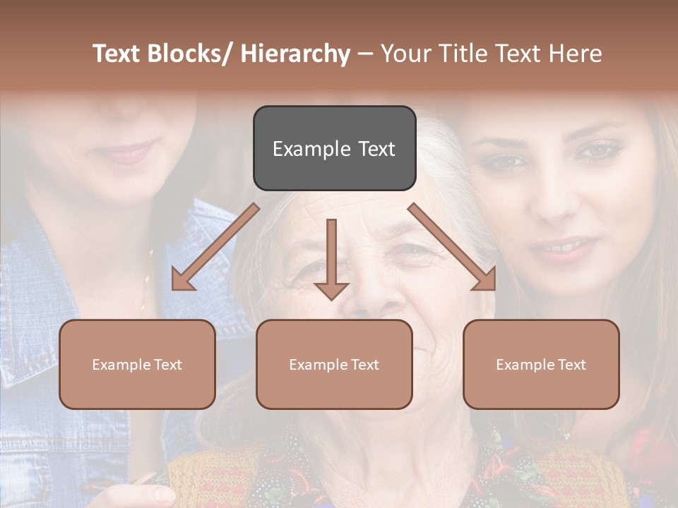 Helping Hand Background Hold PowerPoint Template
