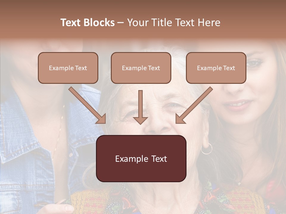 Helping Hand Background Hold PowerPoint Template