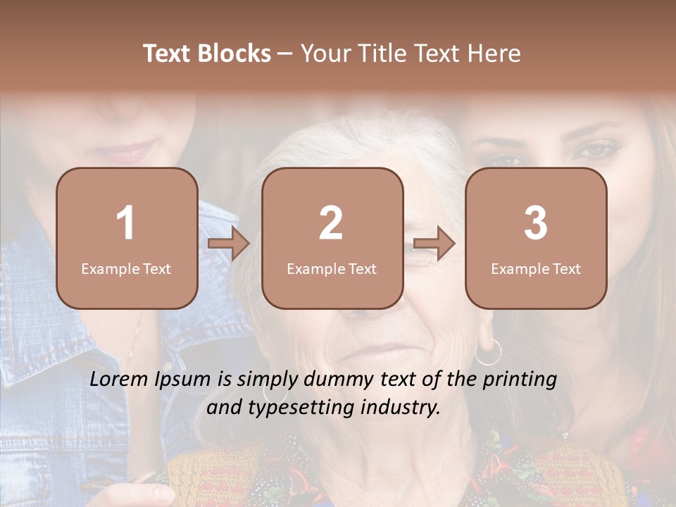 Helping Hand Background Hold PowerPoint Template