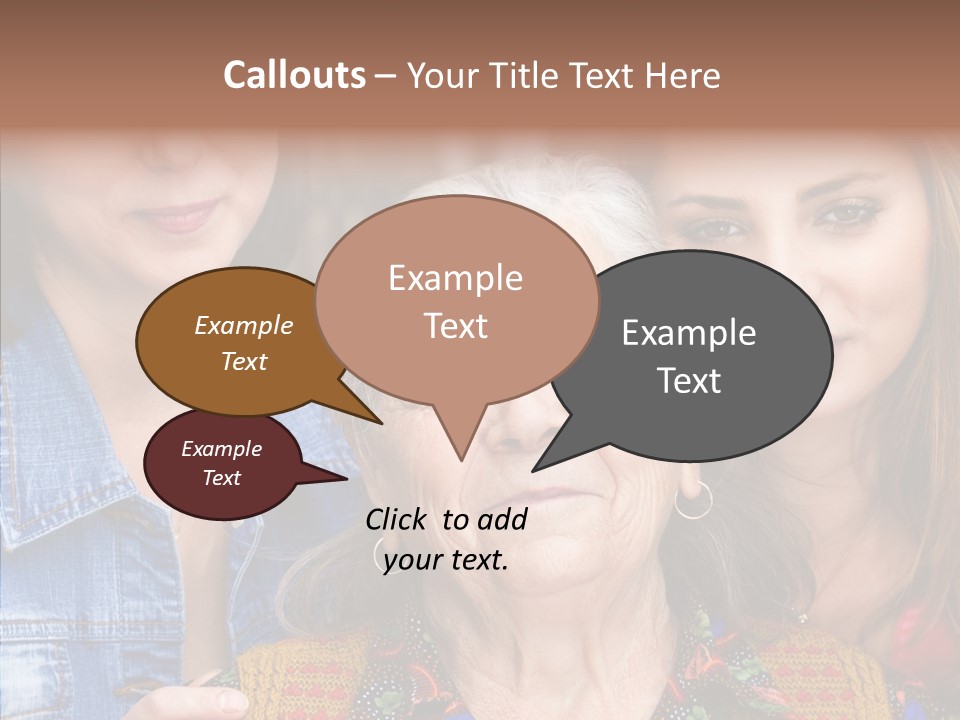 Helping Hand Background Hold PowerPoint Template