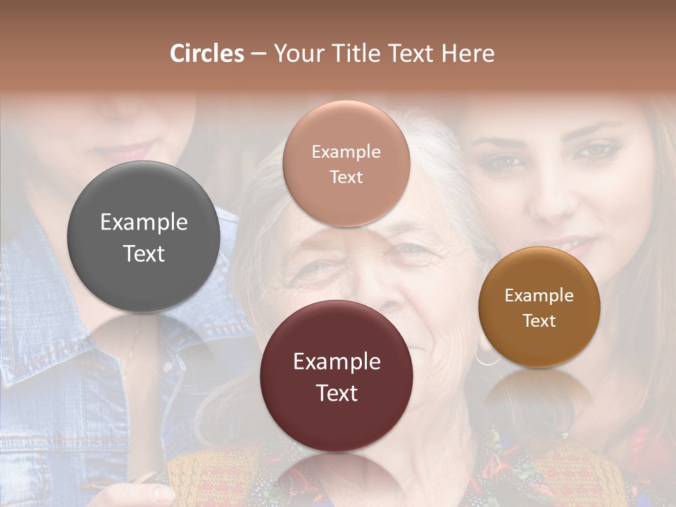 Helping Hand Background Hold PowerPoint Template