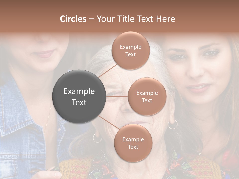 Helping Hand Background Hold PowerPoint Template