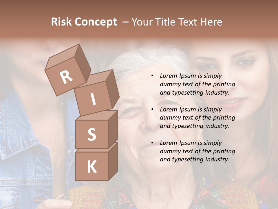 Helping Hand Background Hold PowerPoint Template