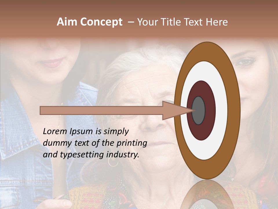 Helping Hand Background Hold PowerPoint Template