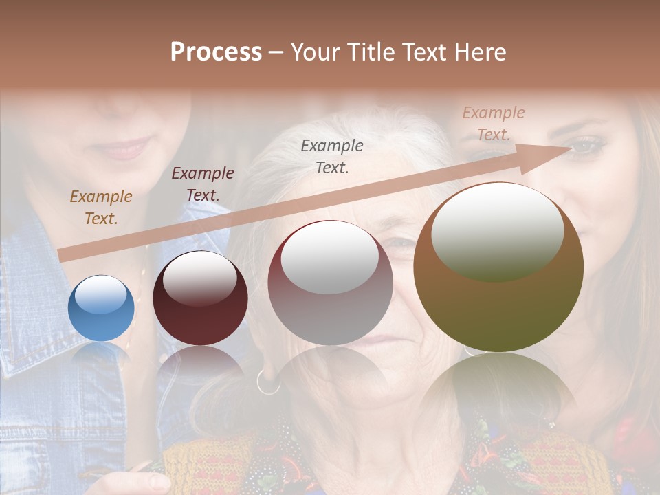 Helping Hand Background Hold PowerPoint Template