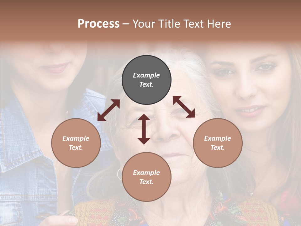 Helping Hand Background Hold PowerPoint Template