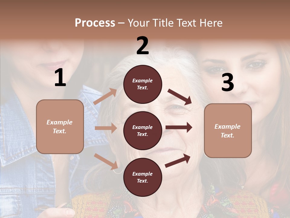 Helping Hand Background Hold PowerPoint Template