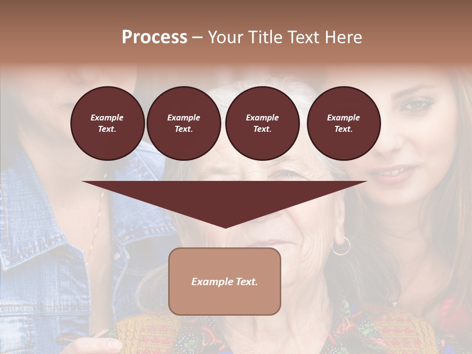 Helping Hand Background Hold PowerPoint Template