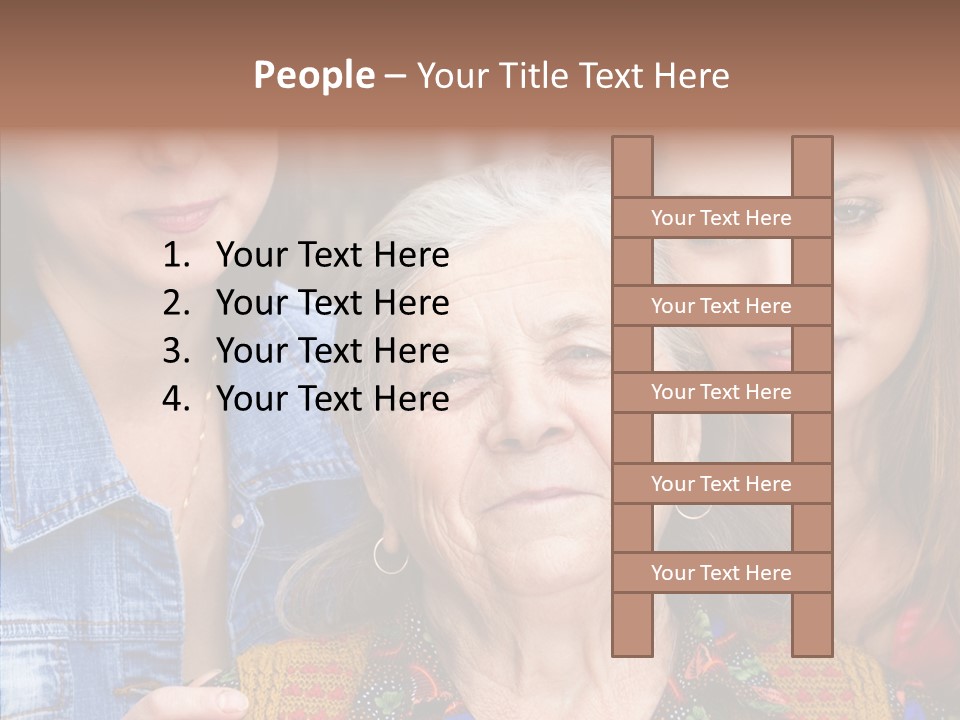 Helping Hand Background Hold PowerPoint Template