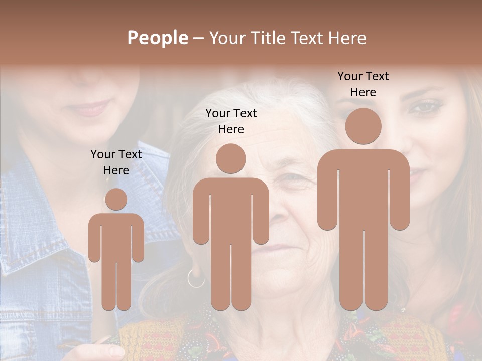 Helping Hand Background Hold PowerPoint Template