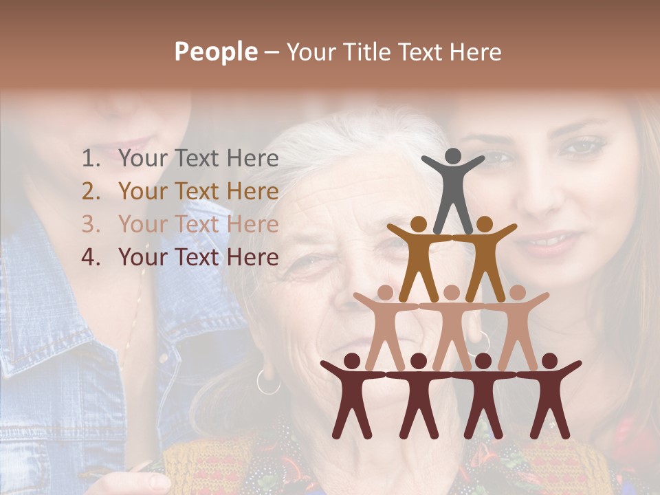 Helping Hand Background Hold PowerPoint Template