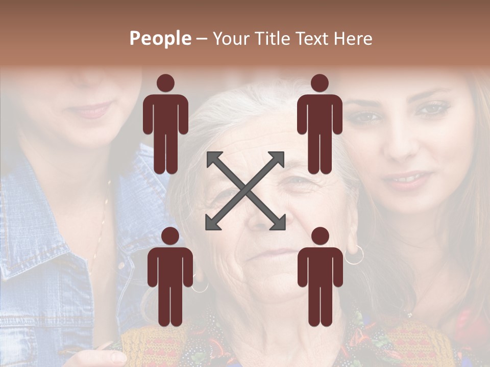 Helping Hand Background Hold PowerPoint Template