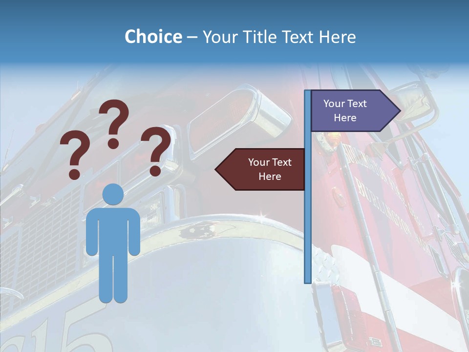 Hold Help Two PowerPoint Template