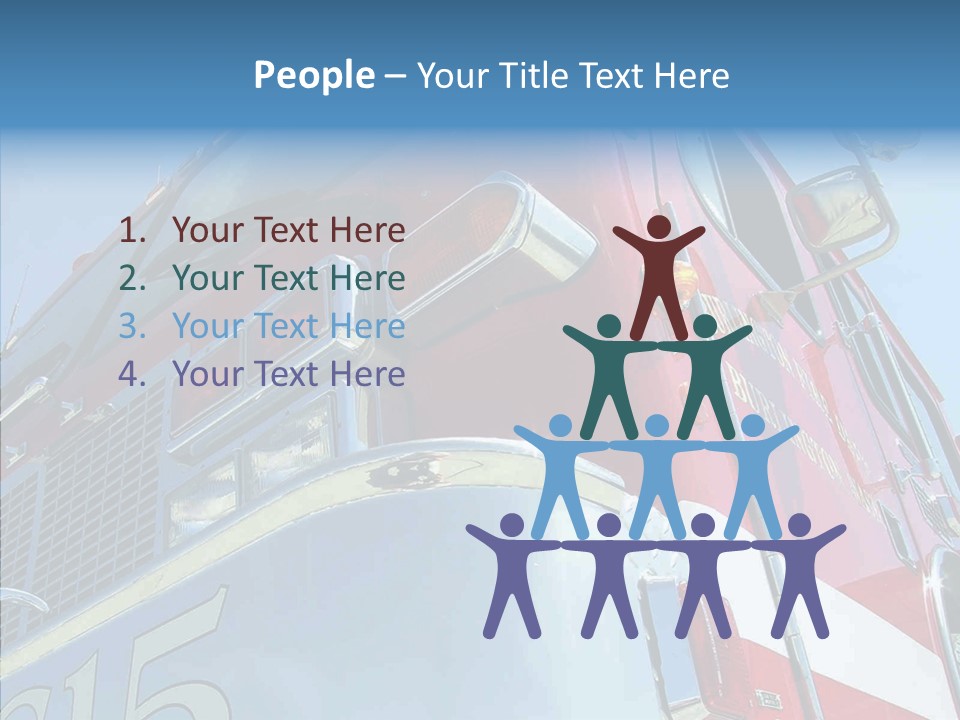 Hold Help Two PowerPoint Template