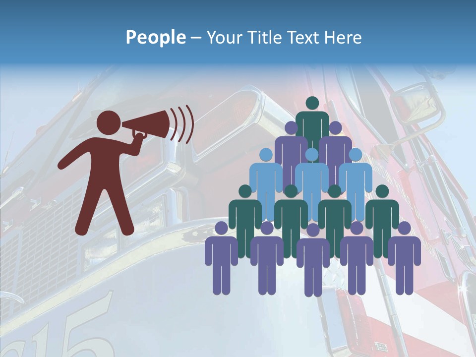 Hold Help Two PowerPoint Template