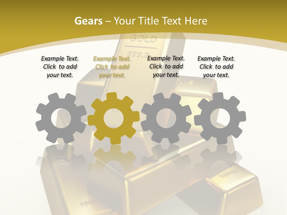 Elderly Touching Two PowerPoint Template