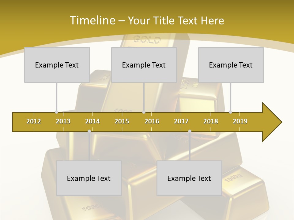 Elderly Touching Two PowerPoint Template