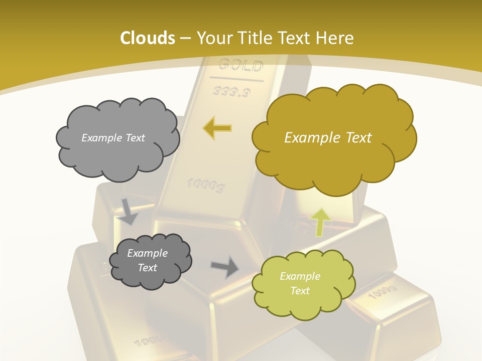 Elderly Touching Two PowerPoint Template